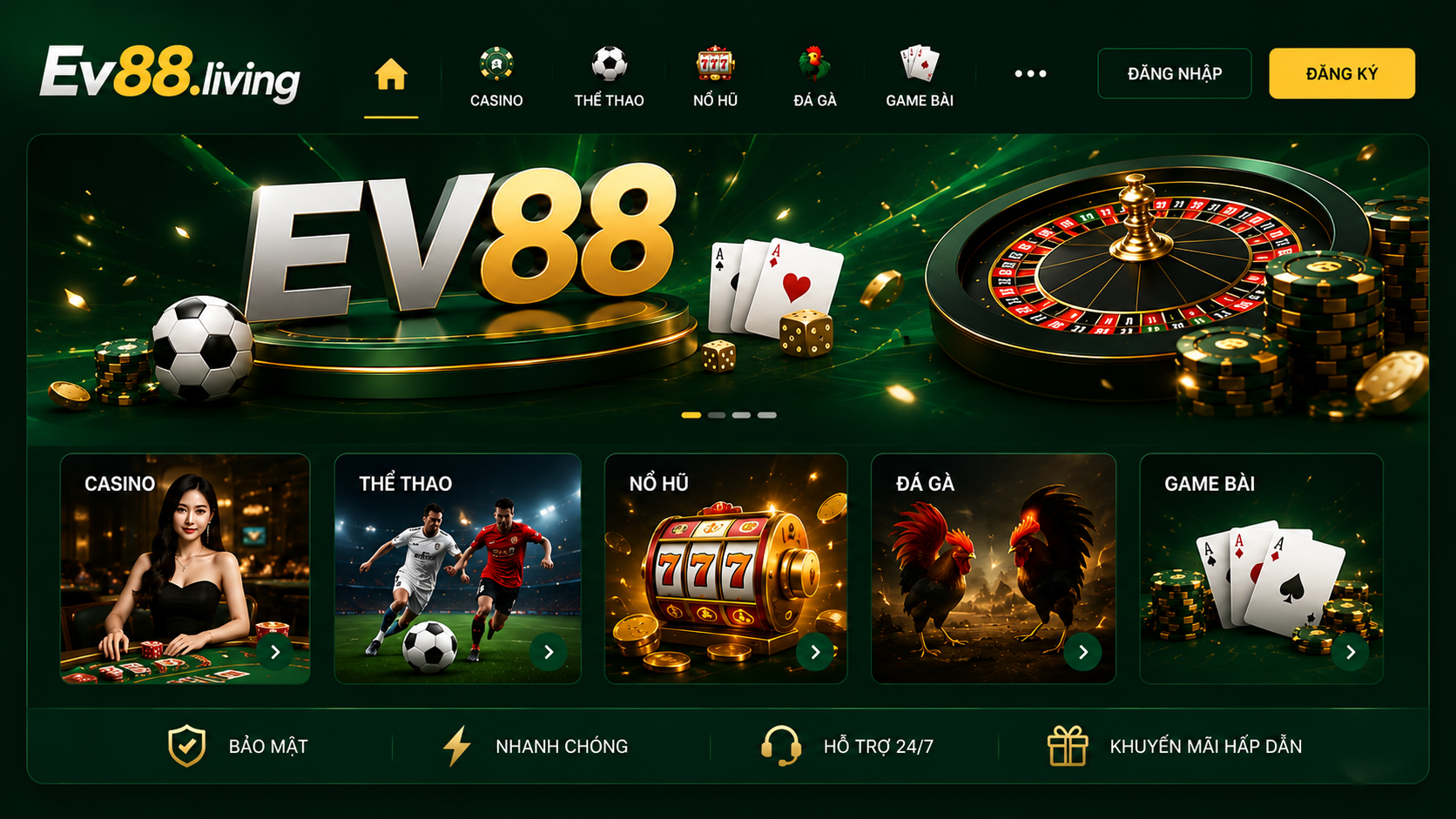 Giới thiệu thương hiệu EV88